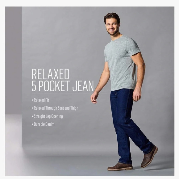 NWT RUSTLERS Men’s Jean - Picture 5 of 6